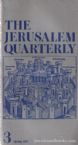 The Jerusalem Quarterly ; Number Three, Spring 1977